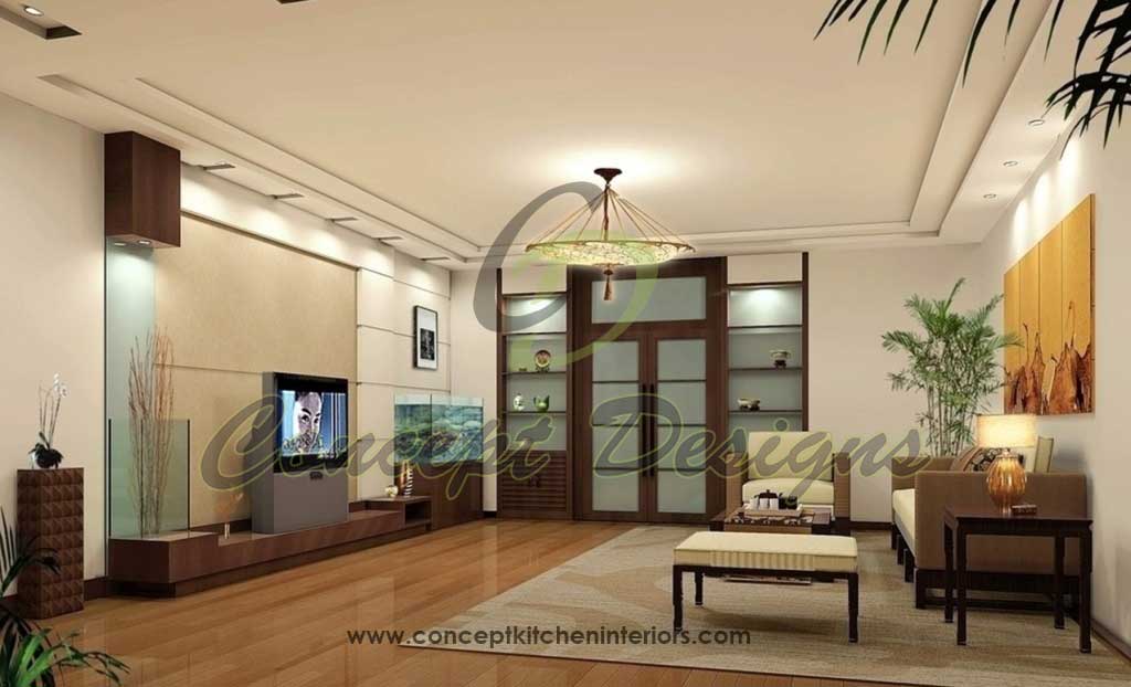 Living room interior Designers & Manufacturers Services in Pune.